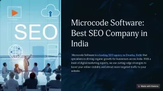 Best SEO Company in India