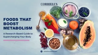 Foods that Boost Metabolism: A Research-Based Guide to Supercharging Your Body