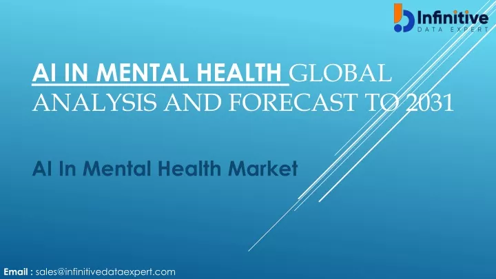 ai in mental health global analysis and forecast to 2031