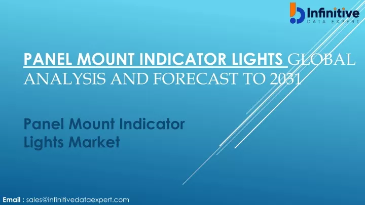 panel mount indicator lights global analysis and forecast to 2031