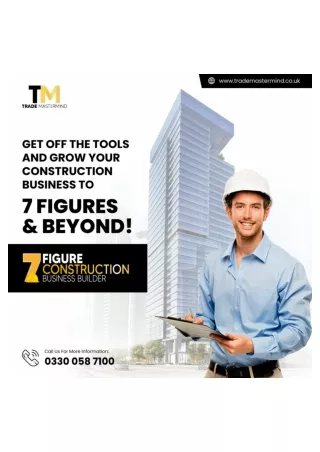 Achieve Your Goals with Trade Mastermind's Business Academy for Construction Ent