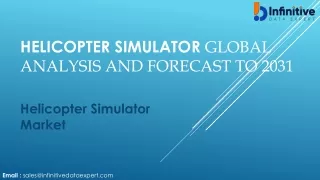 Helicopter Simulator Market New Business Opportunities & Investment Research Rep