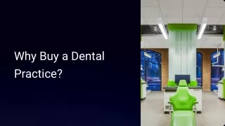 Expert Dental Practice Buyer Services