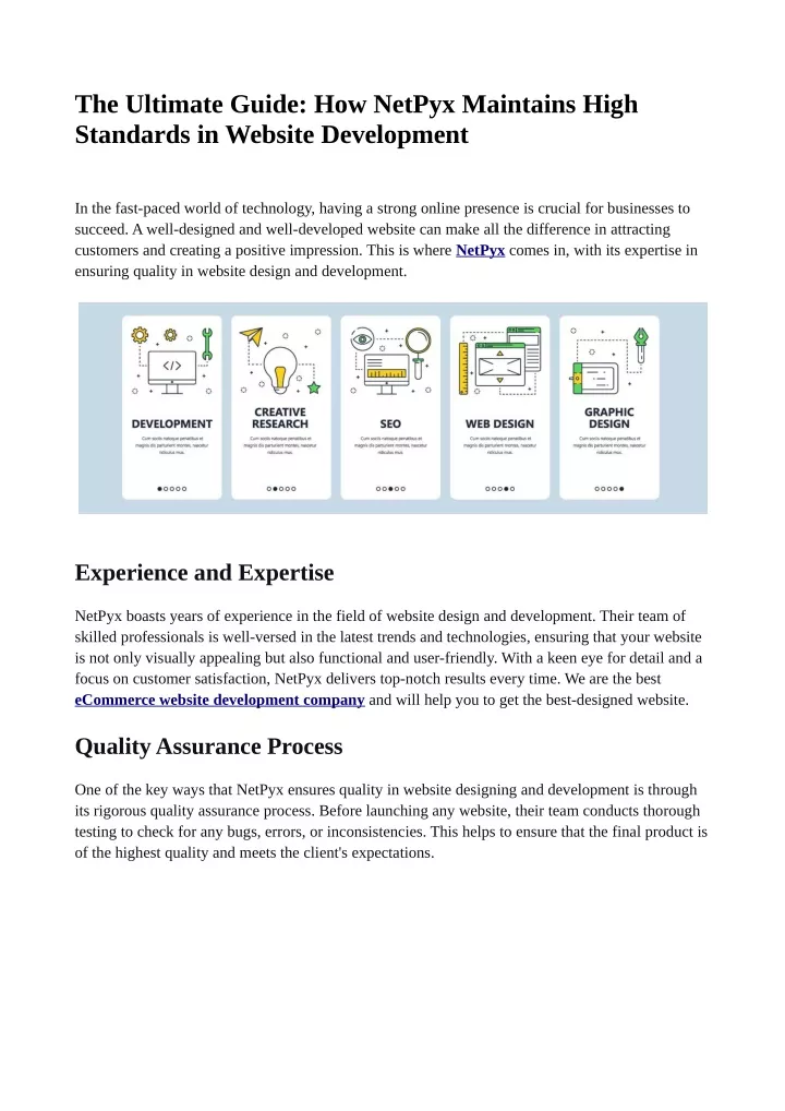 the ultimate guide how netpyx maintains high