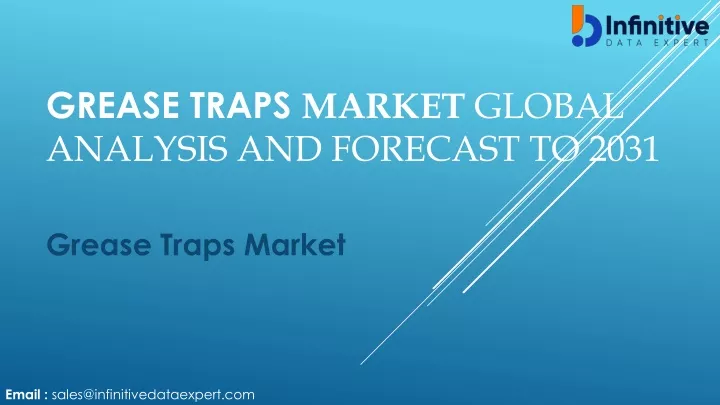 grease traps market global analysis and forecast to 2031