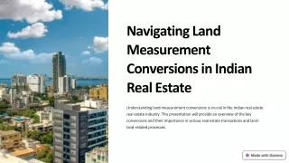 navigating land measurement conversions in indian