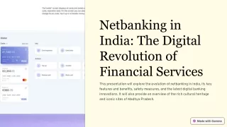 netbanking in india the digital revolution
