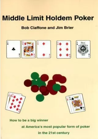 read❤ Middle Limit Holdem Poker