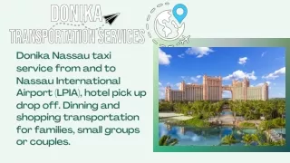 donika nassau taxi service from and to nassau