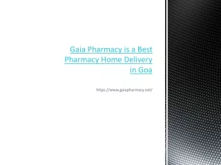 Best Pharmacy Home Delivery in Goa