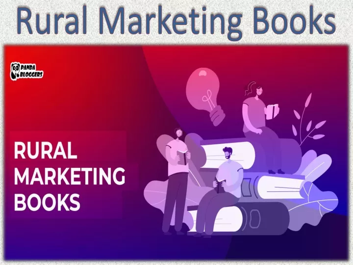 rural marketing books