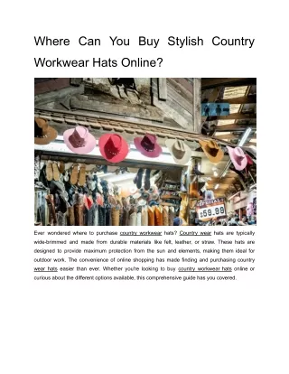 Where-Can-You-Buy-Stylish-Country-Workwear-Hats-Online