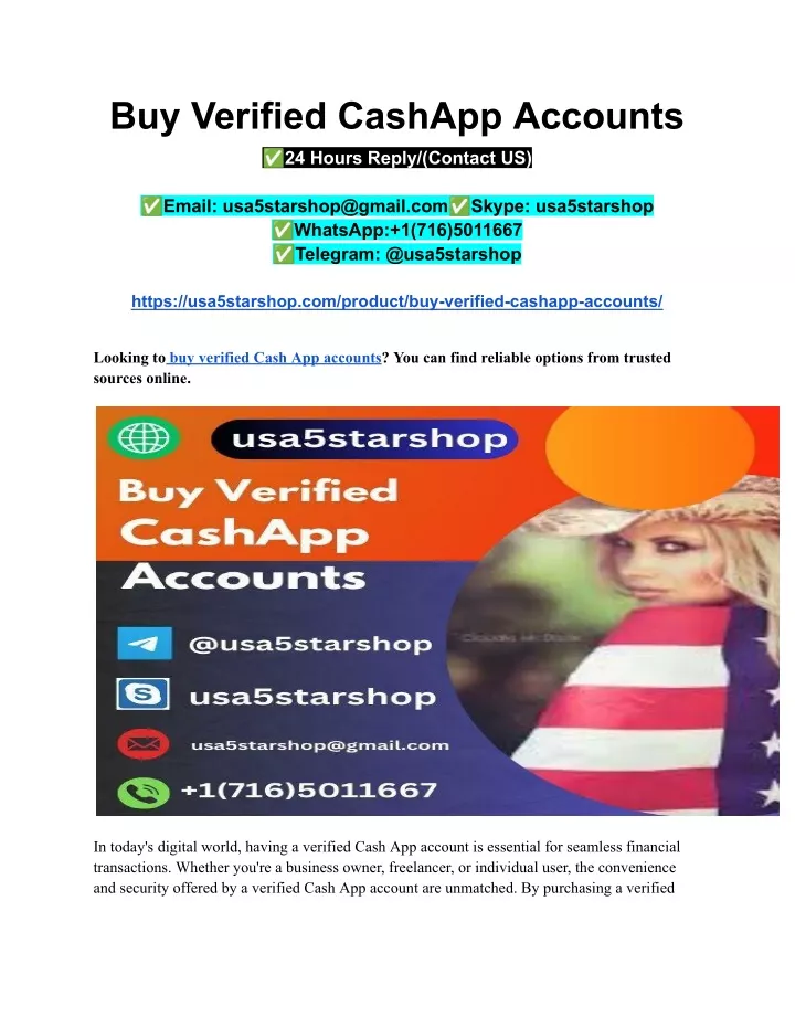 PPT - Buy Verified CashApp Accounts PowerPoint Presentation, free ...