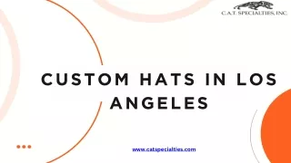 Shop Now Custom Hats in Los Angeles at Cat Specialties