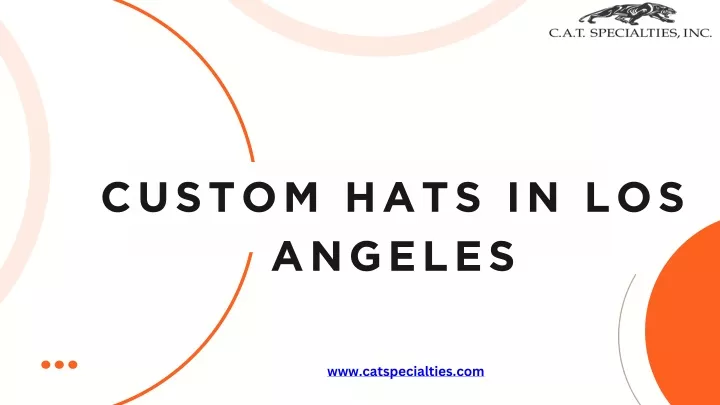 custom hats in los angeles