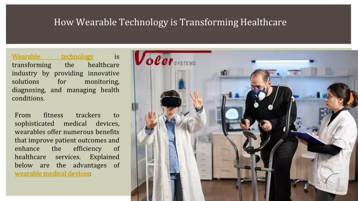 how wearable technology is transforming healthcare