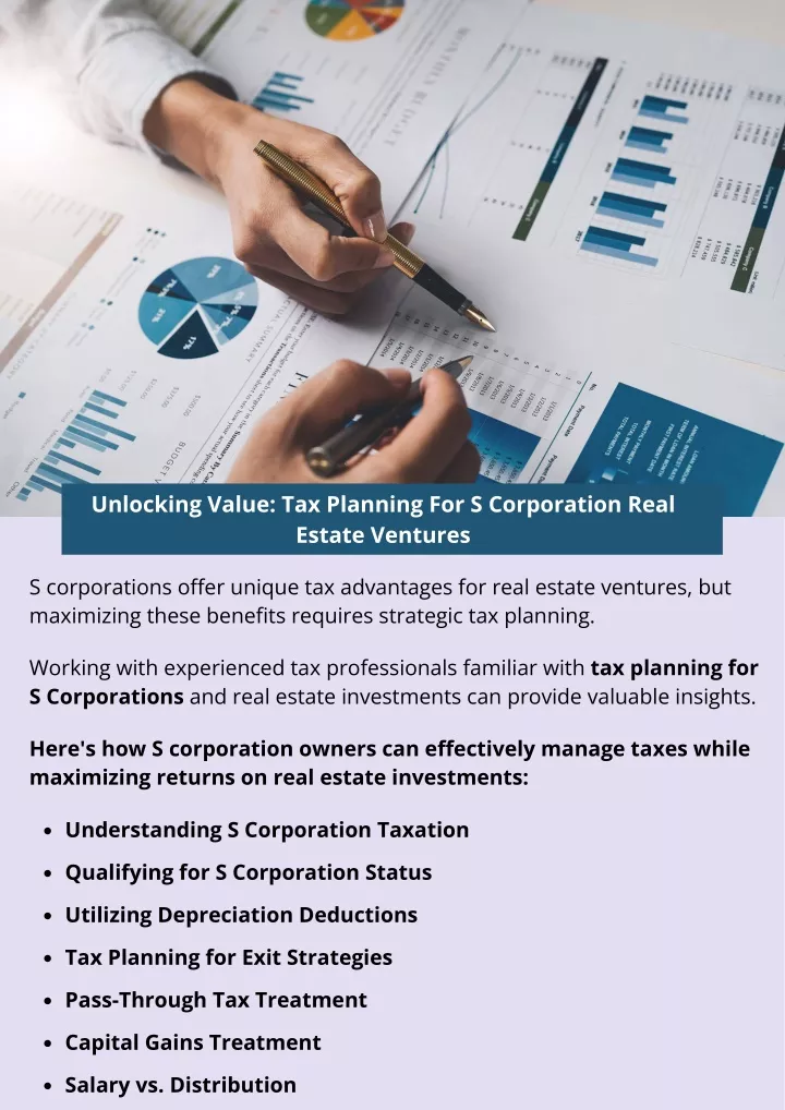 unlocking value tax planning for s corporation