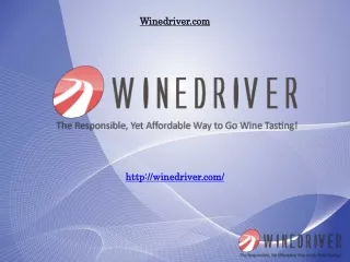 Wine tasting driver napa