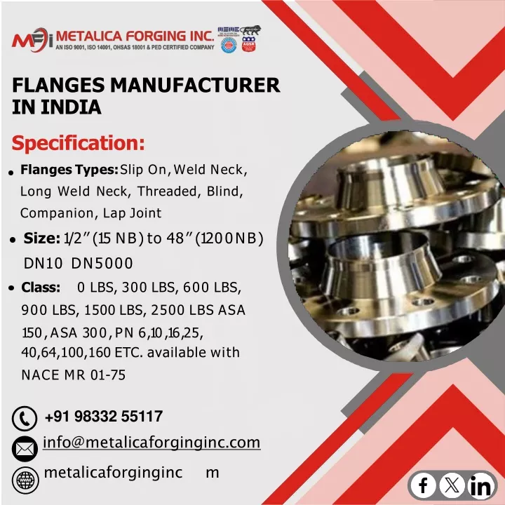 flanges manufacturer in india