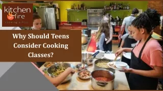Why Should Teens Consider Cooking Classes