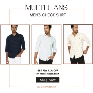 Check Shirt for Men - Shop Casual Check Shirt at Mufti