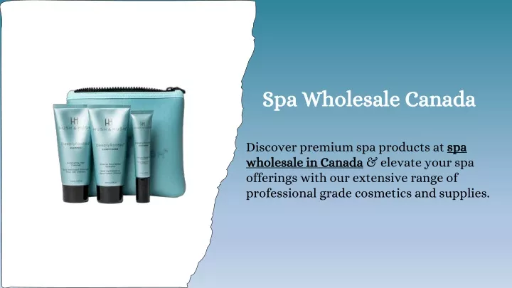 spa wholesale canada