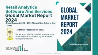 Retail Analytics Software And Services Market Size, Share Analysis 2033