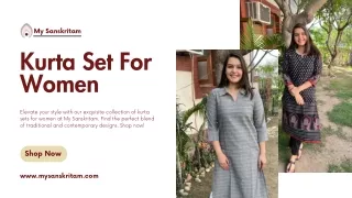Best Kurta Set For Women in Online in India