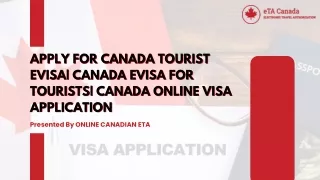 Apply for Canada Tourist eVisa| Canada eVisa for Tourists