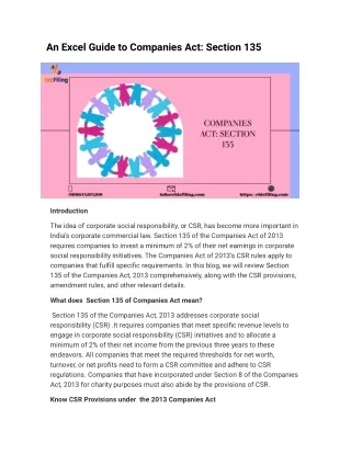 An Excel Guide to Companies Act_ Section 135