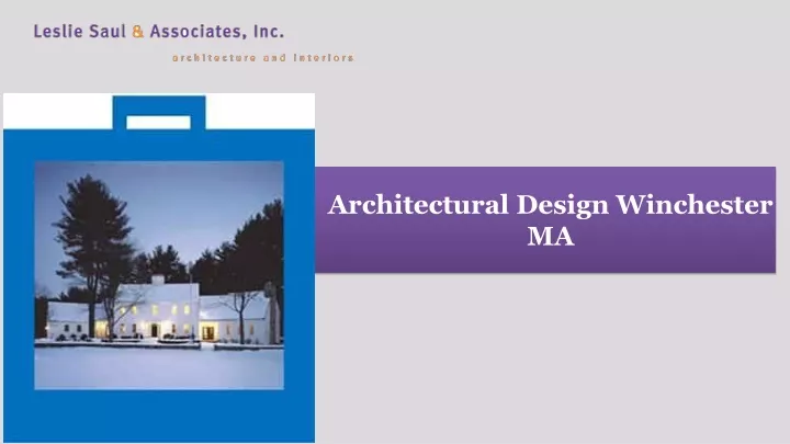 architectural design winchester ma