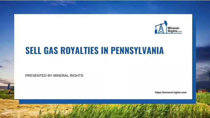 sell gas royalties in pennsylvania