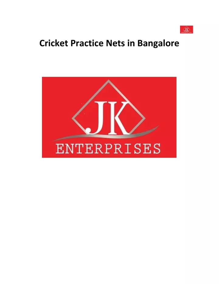 cricket practice nets in bangalore