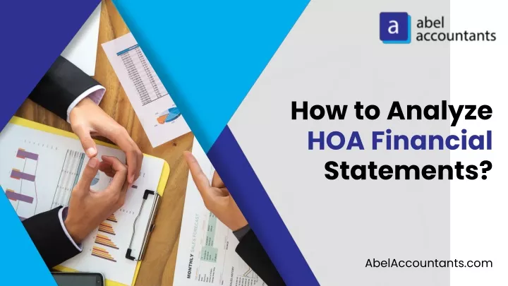 how to analyze hoa financial statements