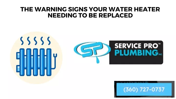 the warning signs your water heater needing