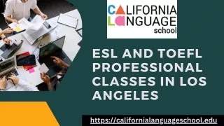 Professional ESL Teachers - Enhance Your English Language Skills