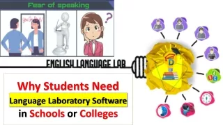Why Students Need Language Laboratory Software in Schools or Colleges