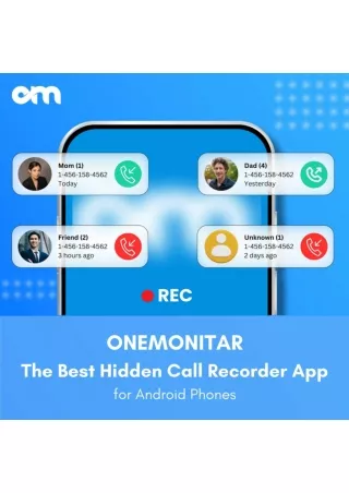 ONEMONITAR The Ultimate Hidden Call Recorder