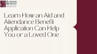 Aid and Attendance Benefit Application Approved Can Prove Invaluable