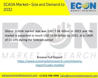 SCADA Market