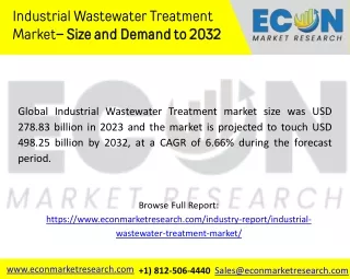 Industrial Wastewater Treatment Market
