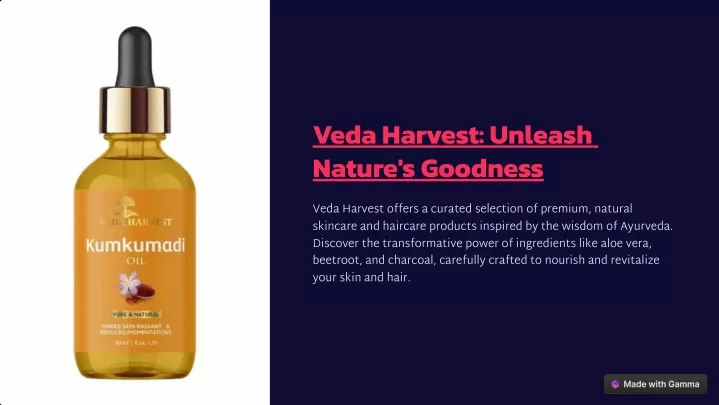 veda harvest unleash nature s goodness