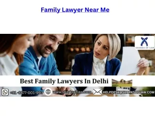Family Lawyer Near Me