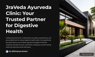 JraVeda Ayurveda Clinic Leading Ayurvedic Doctor for Piles