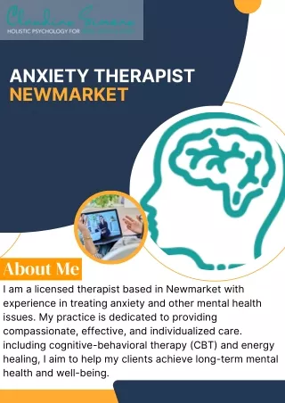 Comprehensive Anxiety Therapy Services in Newmarket