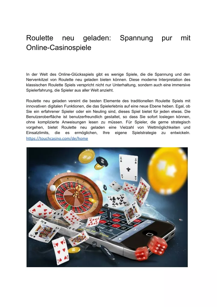 roulette online casinospiele