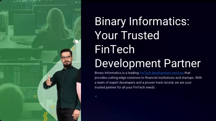 binary informatics your trusted fintech