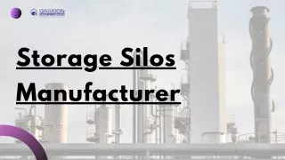 The Role of a Storage Silos Manufacturer in Modern Agriculture and Industry