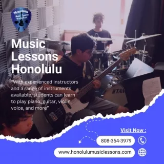 Music Lessons Honolulu
