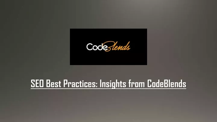 seo best practices insights from codeblends